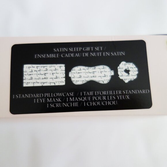 Victoria's Secret 3-Piece Satin Accessories Gift Set Pillowcase - Picture 6 of 7